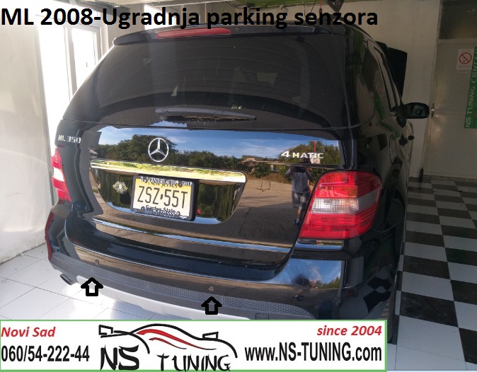 ugradnja parking senzora novi sad mercedes ml w164 ns tuning kodiranje auto